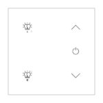 TCH-203W-001 DALI-2 Lighting Control Panel