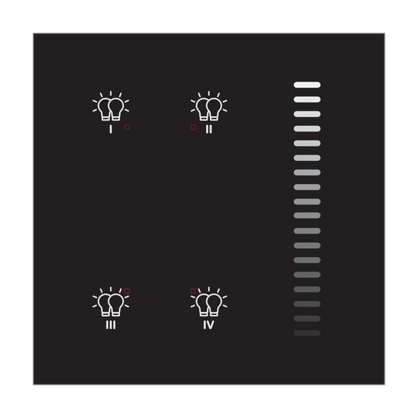 TCH-224B-001 DALI-2 Lighting Control Panel