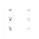 TCH-303W-001 DALI-2 Lighting Control Panel