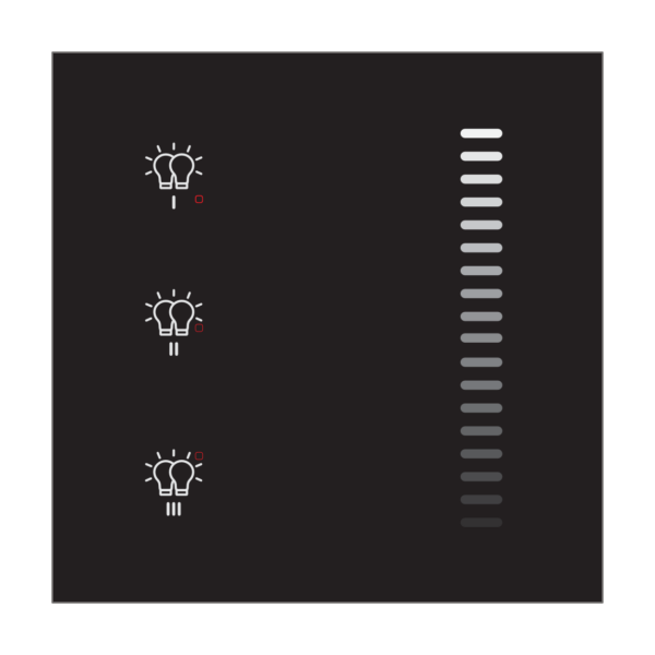 TCH-304B-001 DALI-2 Lighting Control Panel
