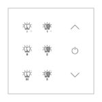 TCH-333W-051 DALI-2 Lighting Control Panel