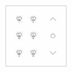 TCH-333W-001 DALI-2 Lighting Control Panel