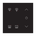 TCH-223B-081 DALI-2 Lighting Control Panel