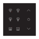 TCH-333B-081 DALI-2 Lighting Control Panel